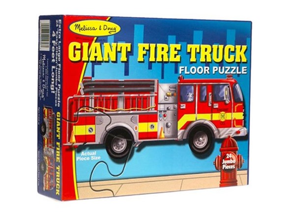 Melissa & Doug Fire Truck Jigsaw Puzzle