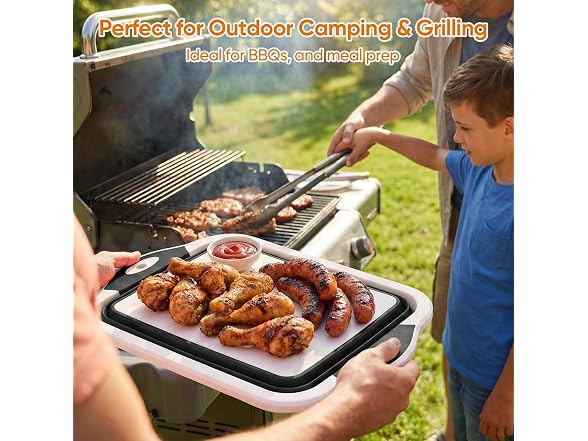 ROTTOGOON Collapsible BBQ Prep Tub