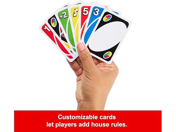 Mattel Games UNO Color & Number Matching Card Game f
