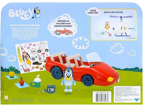Bluey Vehicle and Figure Pack