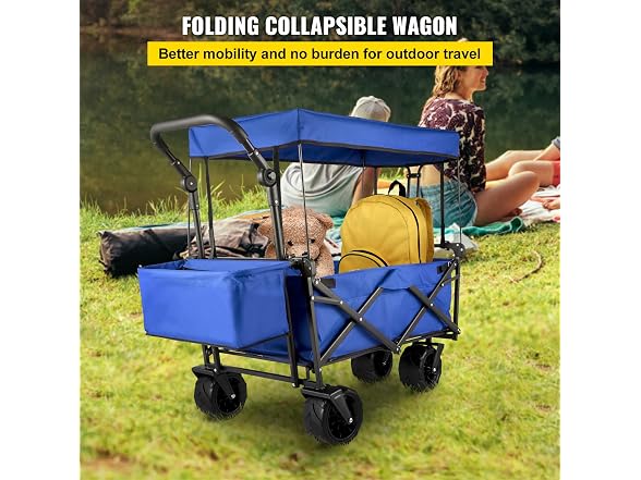 Extra Large Collapsible Garden Cart with