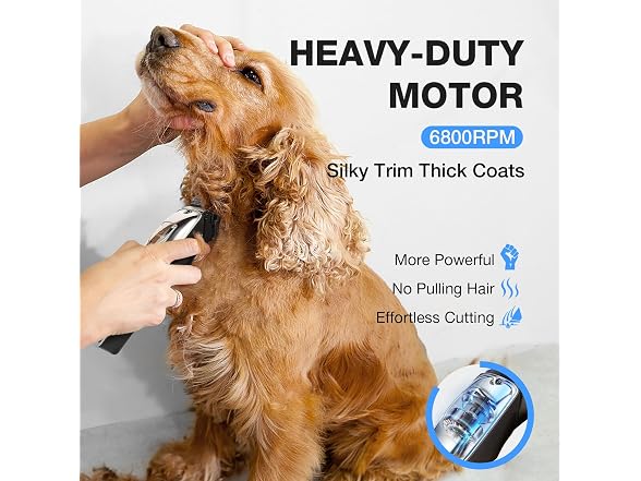 Dog Clippers for Thick Heavy Coats
