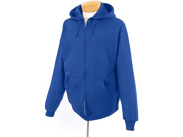 Jerzees Men (L) Youth Oz. NuBlend® Full-Zip Fleece