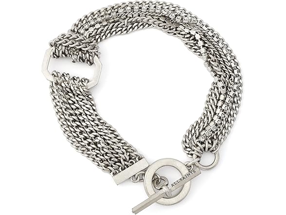 AllSaints April T Bar Bracelet