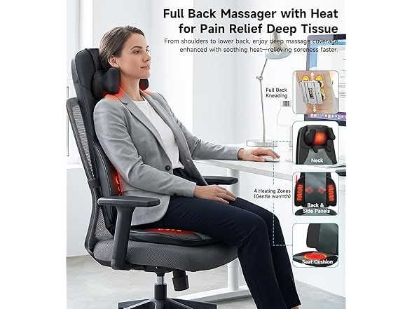 Heated Chair Back Massager