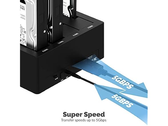 4-Bay USB 3.0 Docking Station