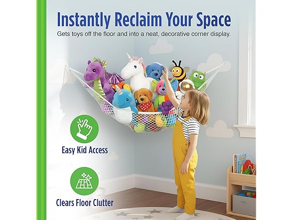 Baby Buddy Up and Away Kids Stuffed Animal Hammock