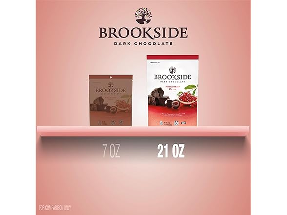 Brookside Dark Choc Pomegranate 21oz