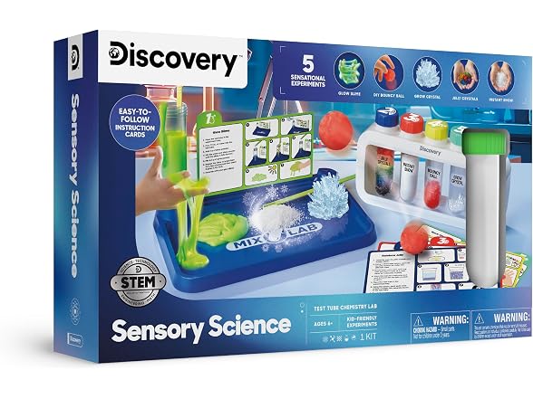 Discovery Sensory Science Test Tube Chemistry Lab