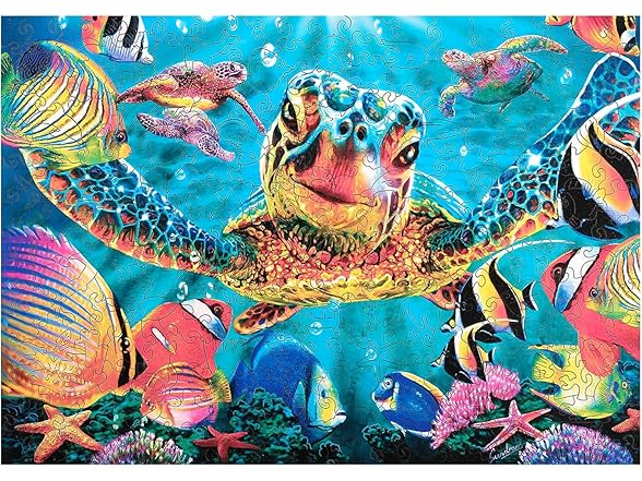 Buffalo Games - Tiny Bubbles Wood Puzzle