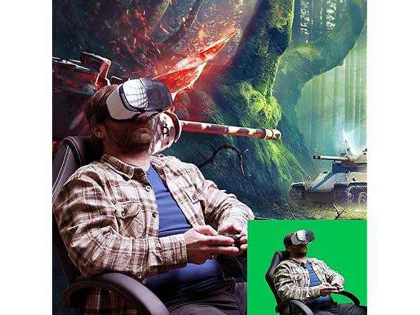 Coliflor Green Screen Backdrop with Stand