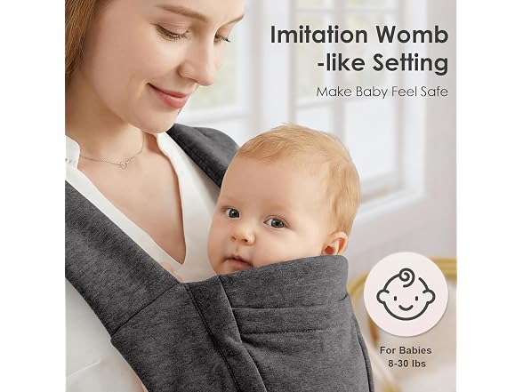 MISSWISDOM Baby Carrier Newborn to Toddler