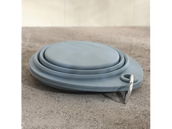 Gibson Home WanderHound 11.8 Inch Collapsible Bowl