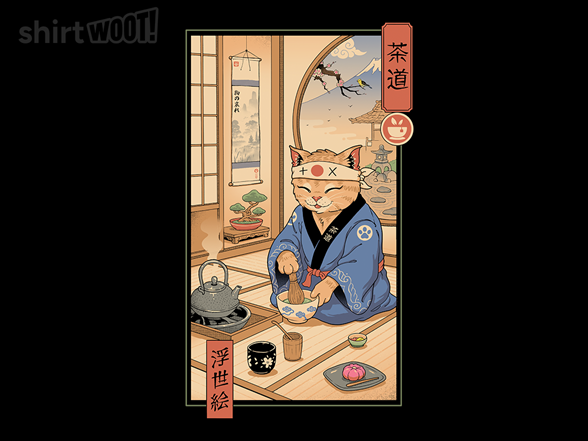 Tea Cat Meowster