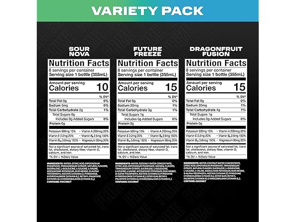 15PK PRIME Hydration VARIETY Sports Drinks