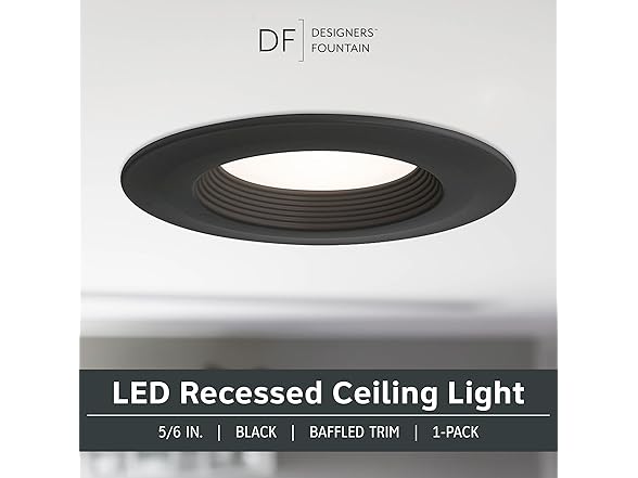 DESIGNERS FOUNTAIN LED Recessed Ceiling Light