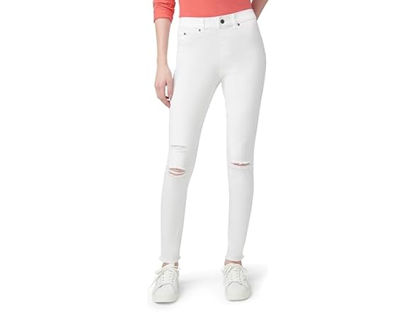 HUE Women (XS) Ripped Knee Leggings