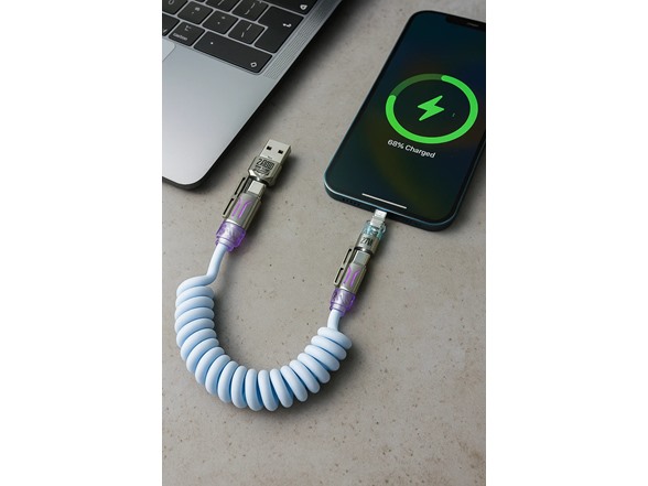 Power Spring 4-in-1 240W Fast Charging Cable