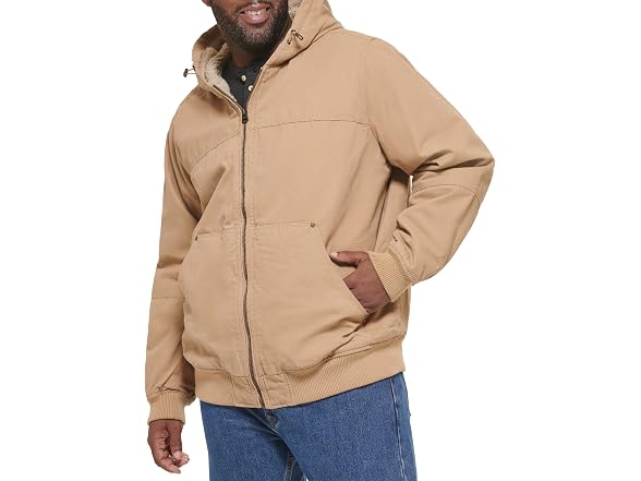 Levi's Men Workwear Cotton Canvas Hoody Jacket