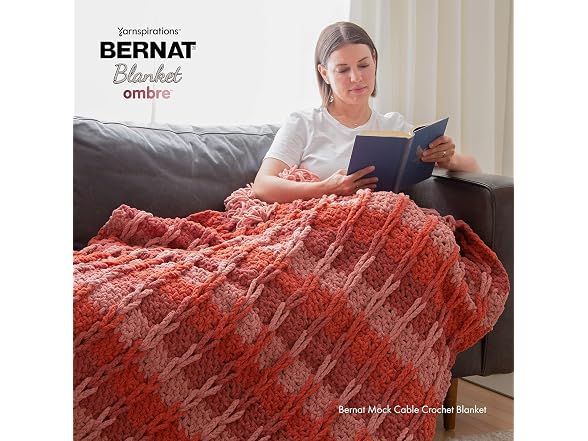 Bernat Blanket Yarn, Ocean Teal Ombre