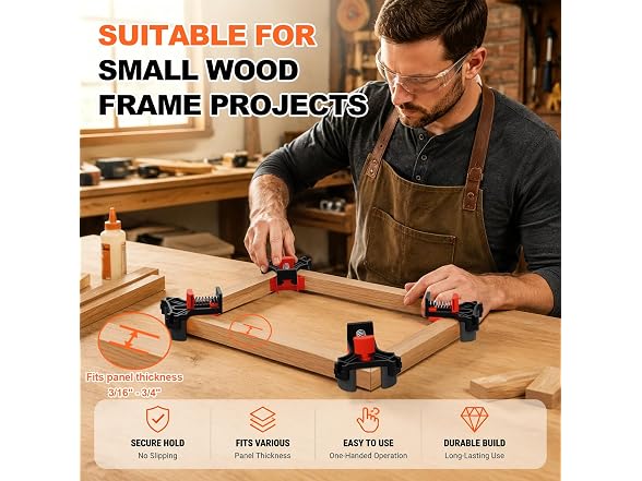 WETOLS 90 Degree Corner Clamp Set