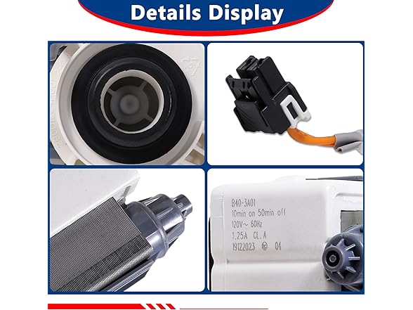 Surqia  Hotpoint GE Washer Drain Pump
