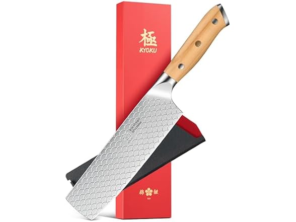 7 in. Japanese Nakiri Knife, Koi Series