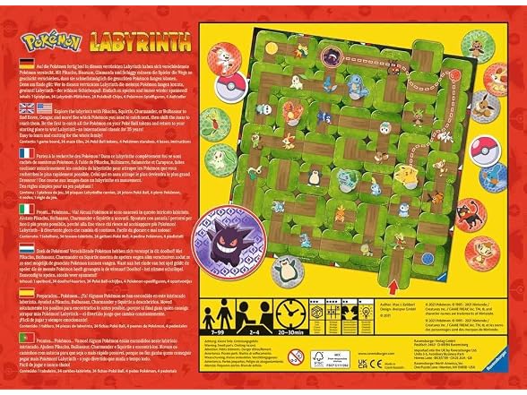 Ravensburger Labyrinth Pokemon Board Game