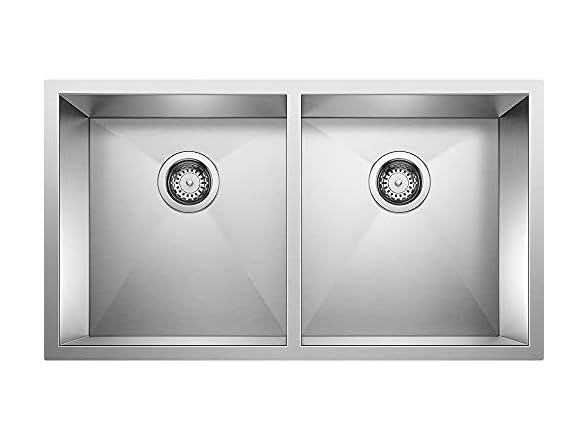 BLANCO 516211 Kitchen, 29" L X 18" W X 10" D, Stainless