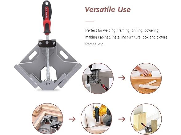 WETOLS Corner Clamp for Woodworking