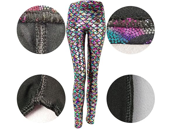 Ayliss Women (24-30) New Mermaid Fish Scale Pants