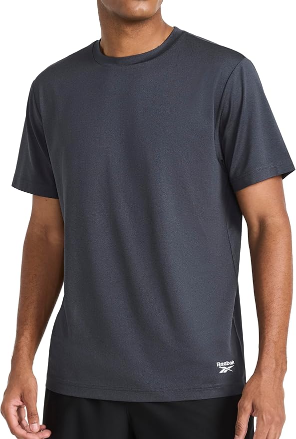 Reebok Mens Sonic Bolt SS Crewneck Tee - Gallery 9