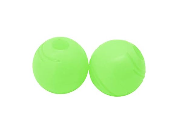 Chew King Glow Fetch Ball 2pk