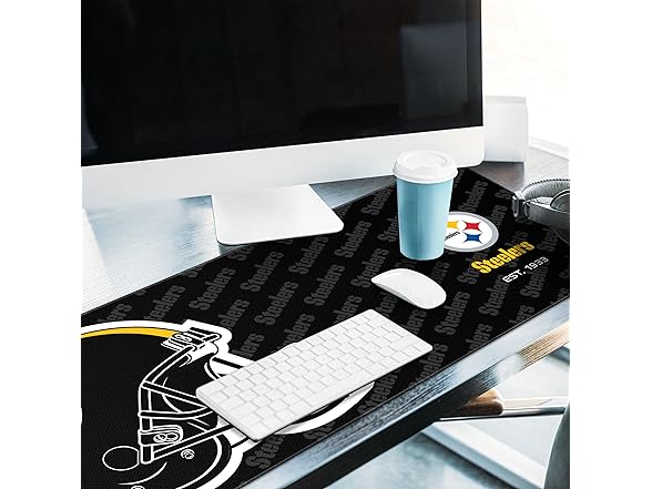 YouTheFan NFL Steelers Logo Desk Pad
