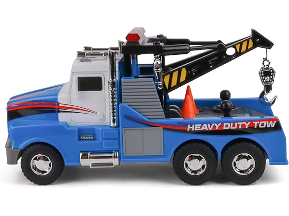 Mighty Fleet Mighty Motorized Tow Truck
