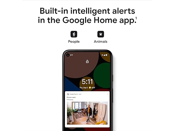 (NEW) Google indoor Nest Security Cam 1080p (Wired) - 2nd Gen