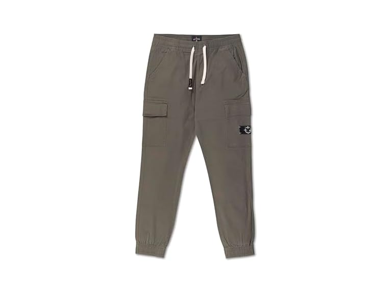 Bay York Men's Stretch Jogger with Shoelace Drawcord