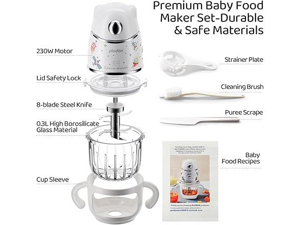 Baby blender food maker