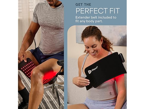 LifePro AllevaRed Pro Mini Red Light Therapy Belt