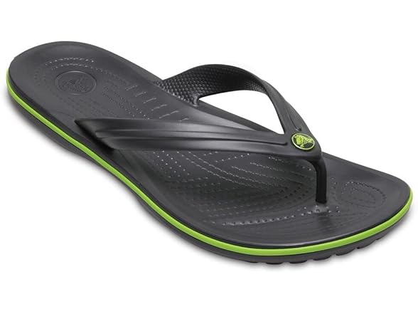 Crocs Crocband Unisex Flip Graphite/Volt Green