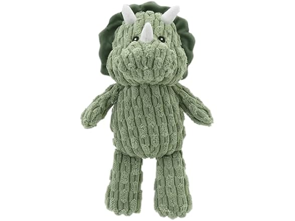 Linzy Plush Dinosaur Dog Toy