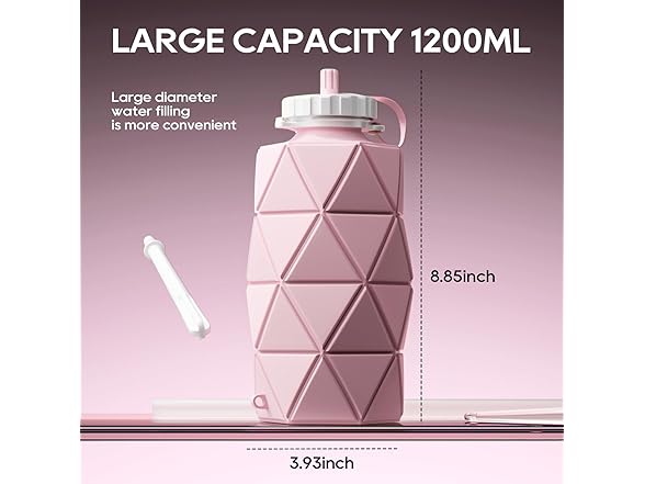 KYZETJD Collapsible Silicone Enema Bag