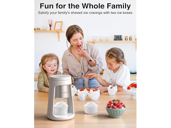 CROWNFUL Shaved Ice Machine