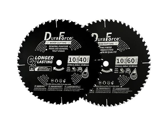 DuraForce DuraForce 10 Inch 40T & 60T ATB Circula
