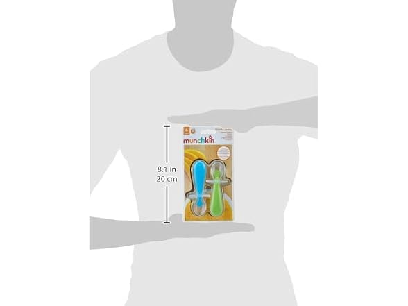 Munchkin Gentle Scoop™ Silicone Training Spoons