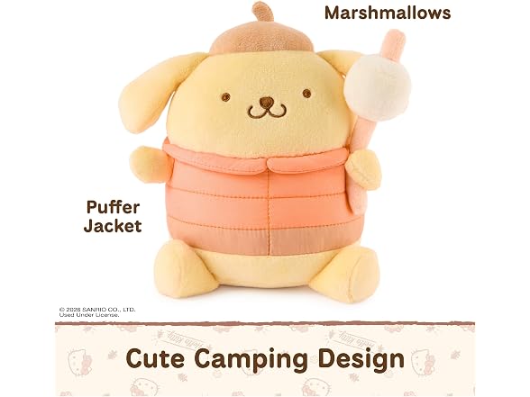 GUND Sanrio Pompompurin 6-Inch Plush Toy