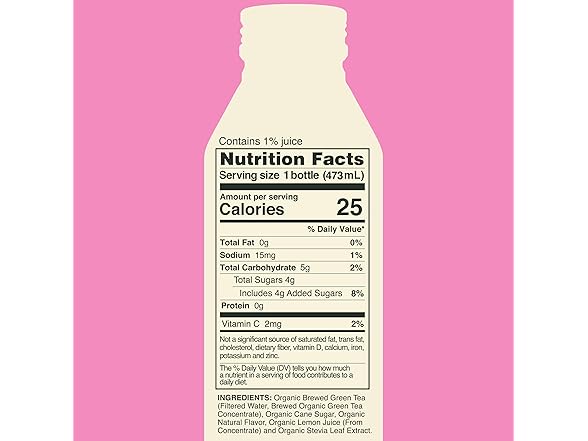 12PK Saint James Iced Tea - Organic Green Tea