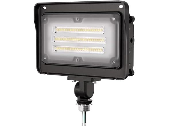 CINOTON 50W LED Flood Light Dusk to Dawn