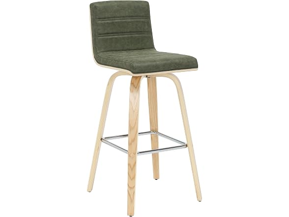 Armen Living Vienna Bar Height Bar Stool, Set of 2