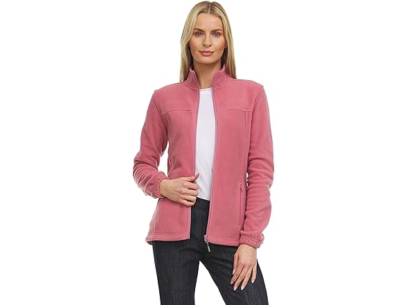 Swiss Alps Fleece (L) Mesa Rose